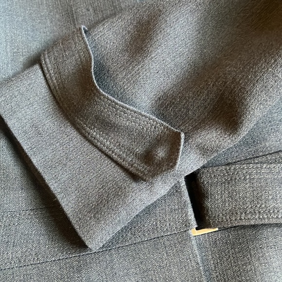 Anne Klein suit blazer dark gray sz 14 - Picture 3 of 10